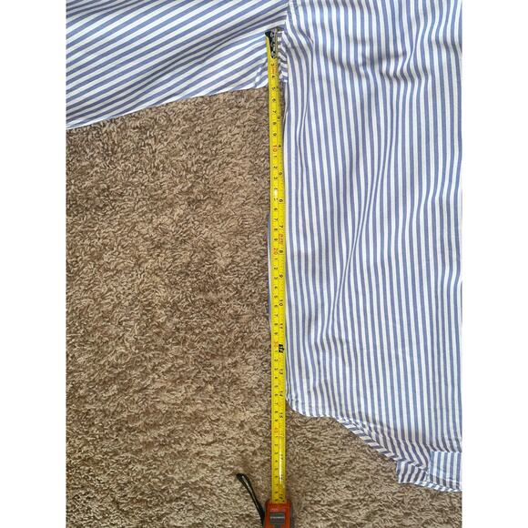 Nine West Long Sleeve Structured Button Down Shirt - Size XXL ** - Picture 5 of 7